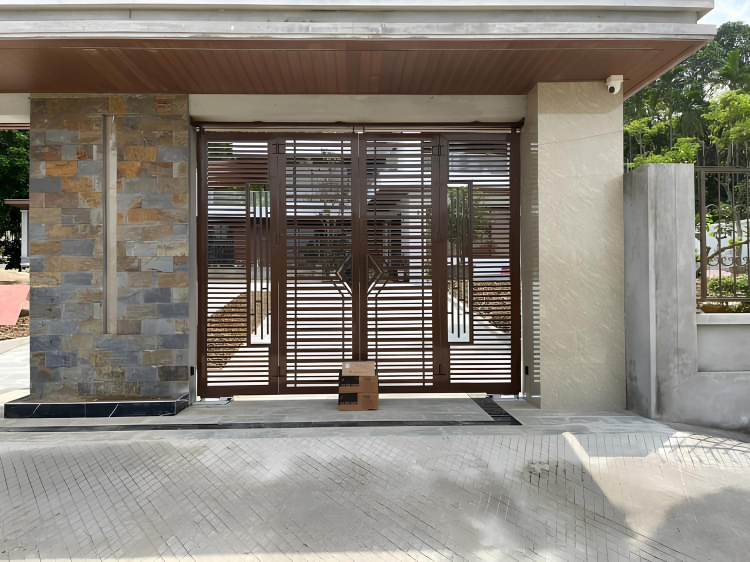 Lắp đặt Cổng tự động Âm sàn Vulcan V2